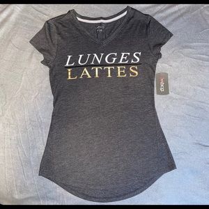 Lunges & Latte short sleeve Tee